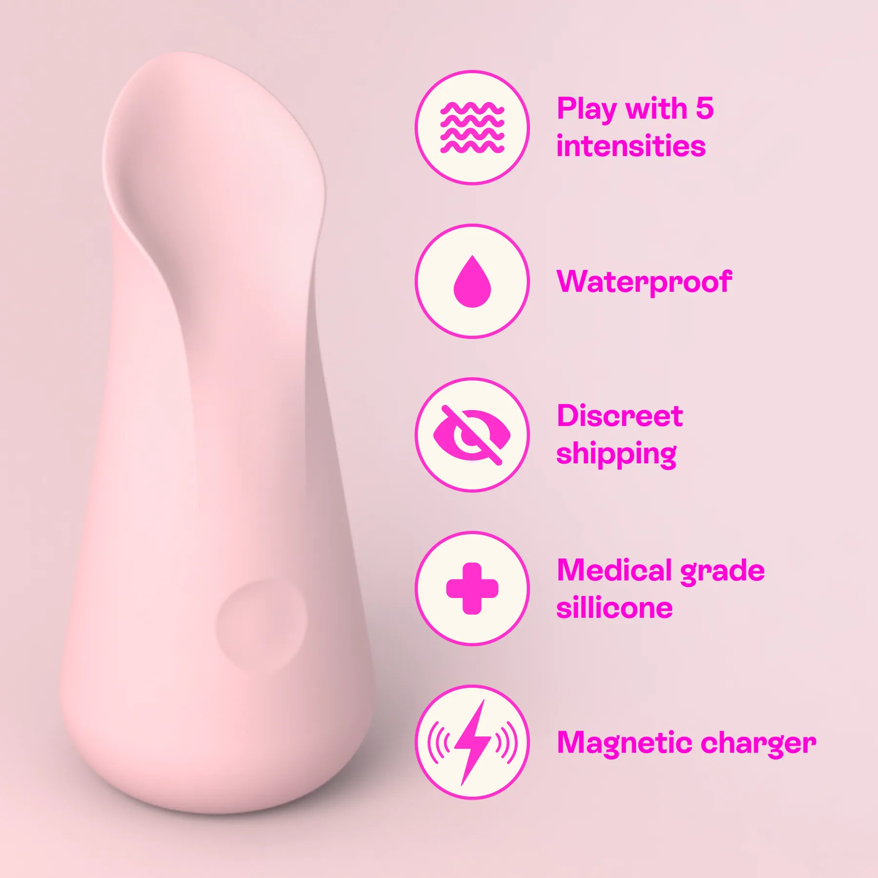 Uno Vibrator — détail des contrôles